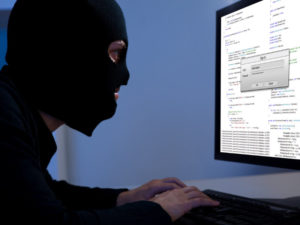 Hackers in a ski mask searching for victims in Spring TX